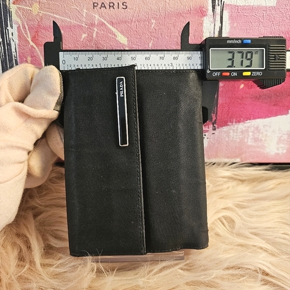 🖤 Prada Bi-Fold Nylon Wallet –Men's / Unisex Italian Craftsmanship 🖤 - Picture 12 of 16